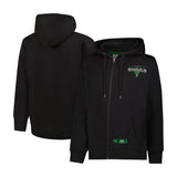 Ultra Game Men's NBA Official Super Soft Driver Full Zip Hoodie Jacket Sweatshirt | Milwaukee Bucks