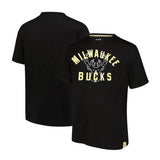 Ultra Game Men's NBA Official Super Soft Game Day T-Shirt | Milwaukee Bucks