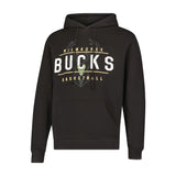 Ultra Game Men's NBA Official Super Soft Get Right Hoodie Sweatshirt | Milwaukee Bucks