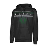 Ultra Game Men's NBA Official Super Soft Midtown Hoodie Sweatshirt | Milwaukee Bucks