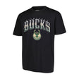 Ultra Game Men’s NBA Official Super Soft Supreme T-Shirt | Milwaukee Bucks