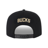 Ultra Game Men’s NBA Official Twill Snap Back Ultimate Baseball Cap Hat | Milwaukee Bucks