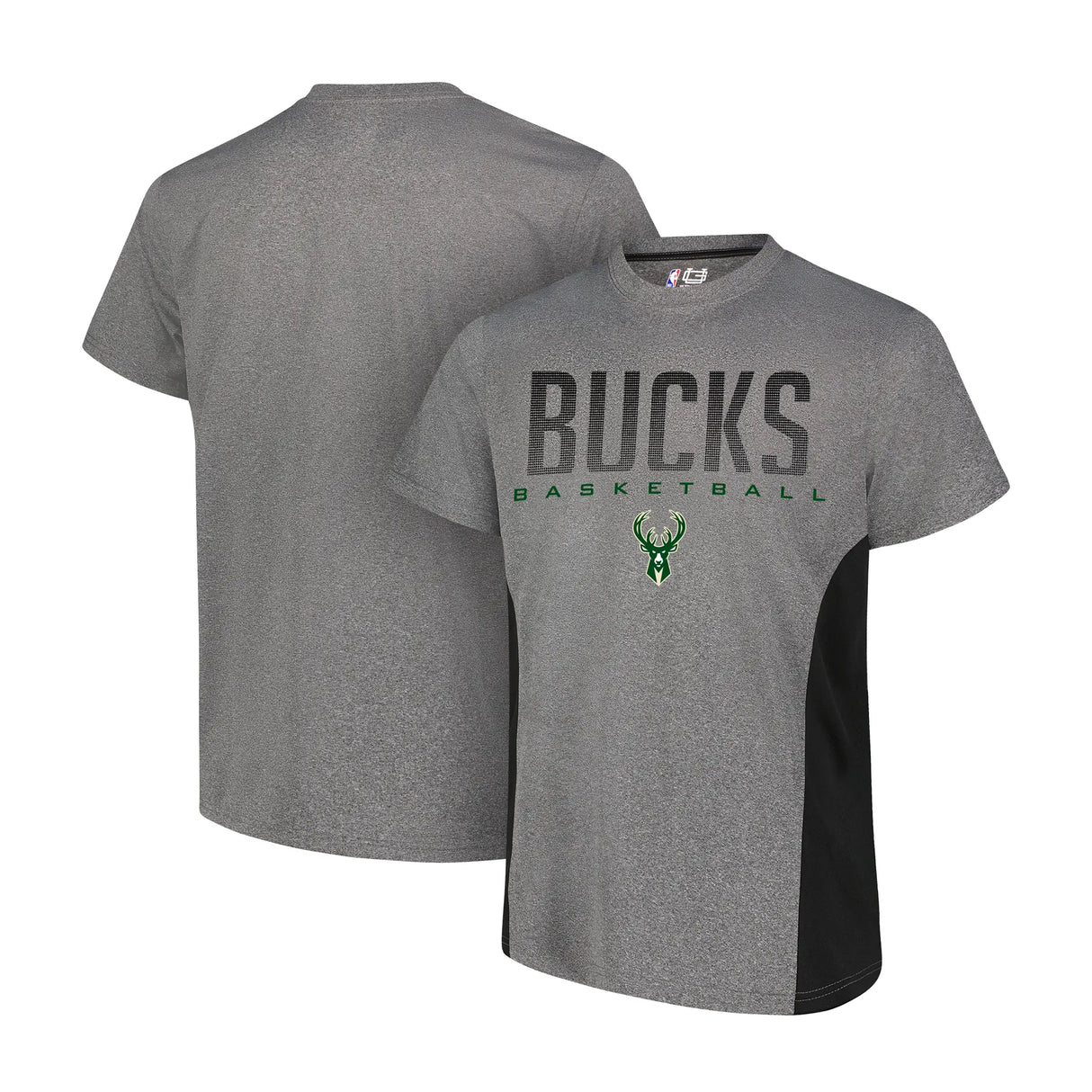 Ultra Game Men’s NBA Official Super Soft Supreme T-Shirt | Milwaukee Bucks