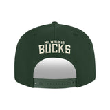 Ultra Game Men's NBA Official Essentials Baseball Cap Hat | Milwaukee Bucks