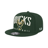 Ultra Game Men's NBA Official Essentials Baseball Cap Hat | Milwaukee Bucks