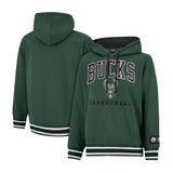 Ultra Game Mens NBA Official Premium Quality MVP Hoodie Sweatshirt | Milwaukee Bucks
