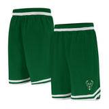 Ultra Game Men's NBA Official Soft Air Mesh Ultimate Basketball Shorts-Classic Fit | Milwaukee Bucks