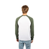Ultra Game Men’s NBA Official Super Soft Raglan Baseball T-Shirt | Milwaukee Bucks
