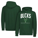 Ultra Game Men's NBA Official Super Soft Teamster Hoodie Sweatshirt | Milwaukee Bucks
