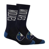 Ultra Game Men's NBA Official Athletic Cushioned Vertical Attack Team Crew Socks - 3 Pack | Minnesota Timberwolves