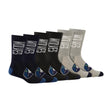 Ultra Game Men's NBA Official Athletic Cushioned Vertical Attack Team Crew Socks - 3 Pack | Minnesota Timberwolves