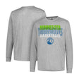 Ultra Game Men’s NBA Official Super Soft Supreme Long Sleeve T-Shirt | Minnesota Timberwolves