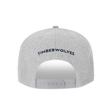 Ultra Game Men's NBA Official Twill Snap Back Ultimate Baseball Cap Hat | Minnesota Timberwolves