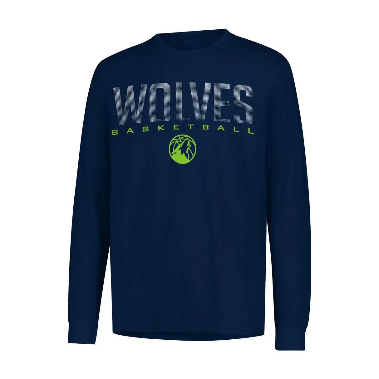 Ultra Game Men's NBA Official Super Soft Game Day Long Sleeve T-Shirt | Minnesota Timberwolves