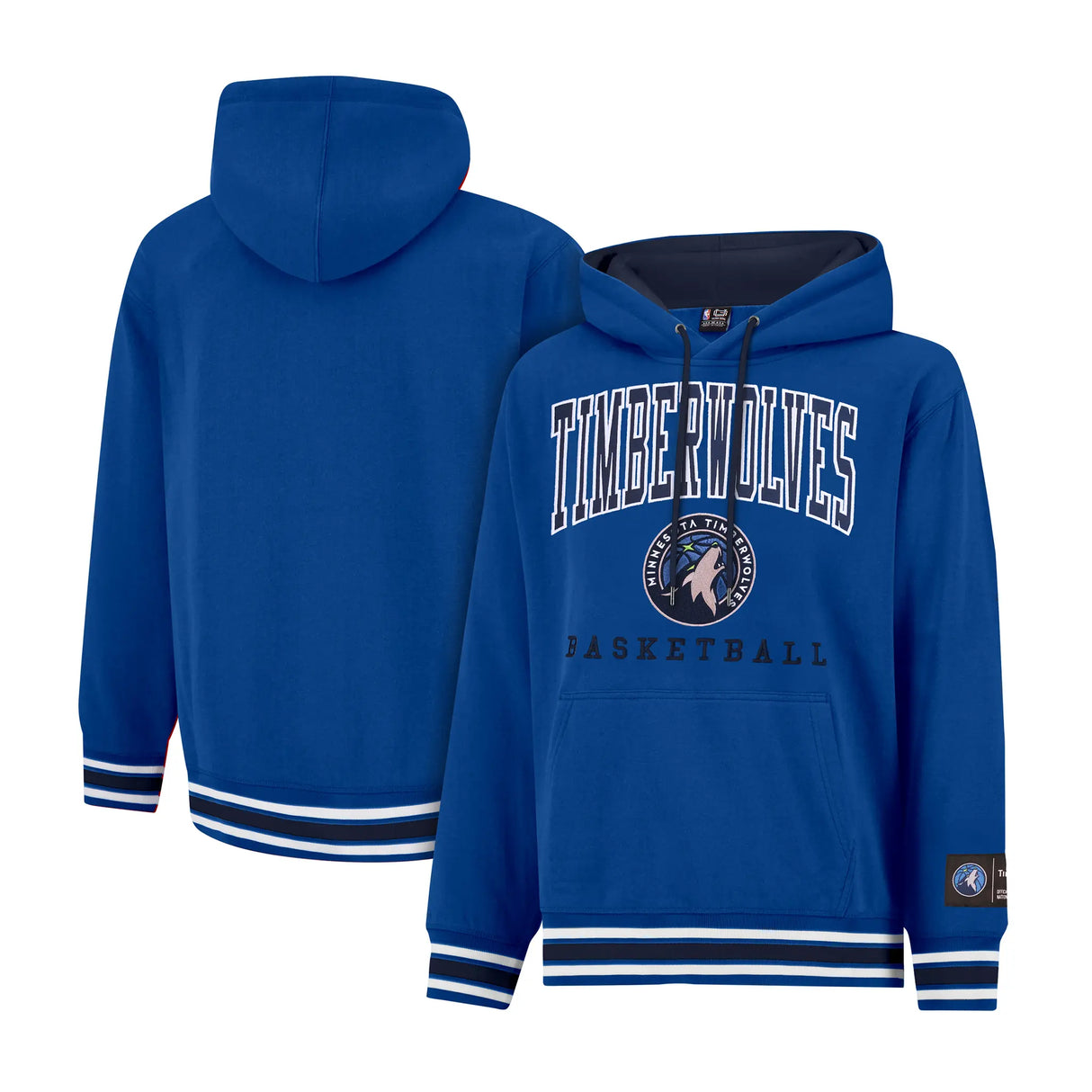 Ultra Game Mens NBA Official Premium Quality MVP Hoodie Sweatshirt | Minnesota Timberwolves