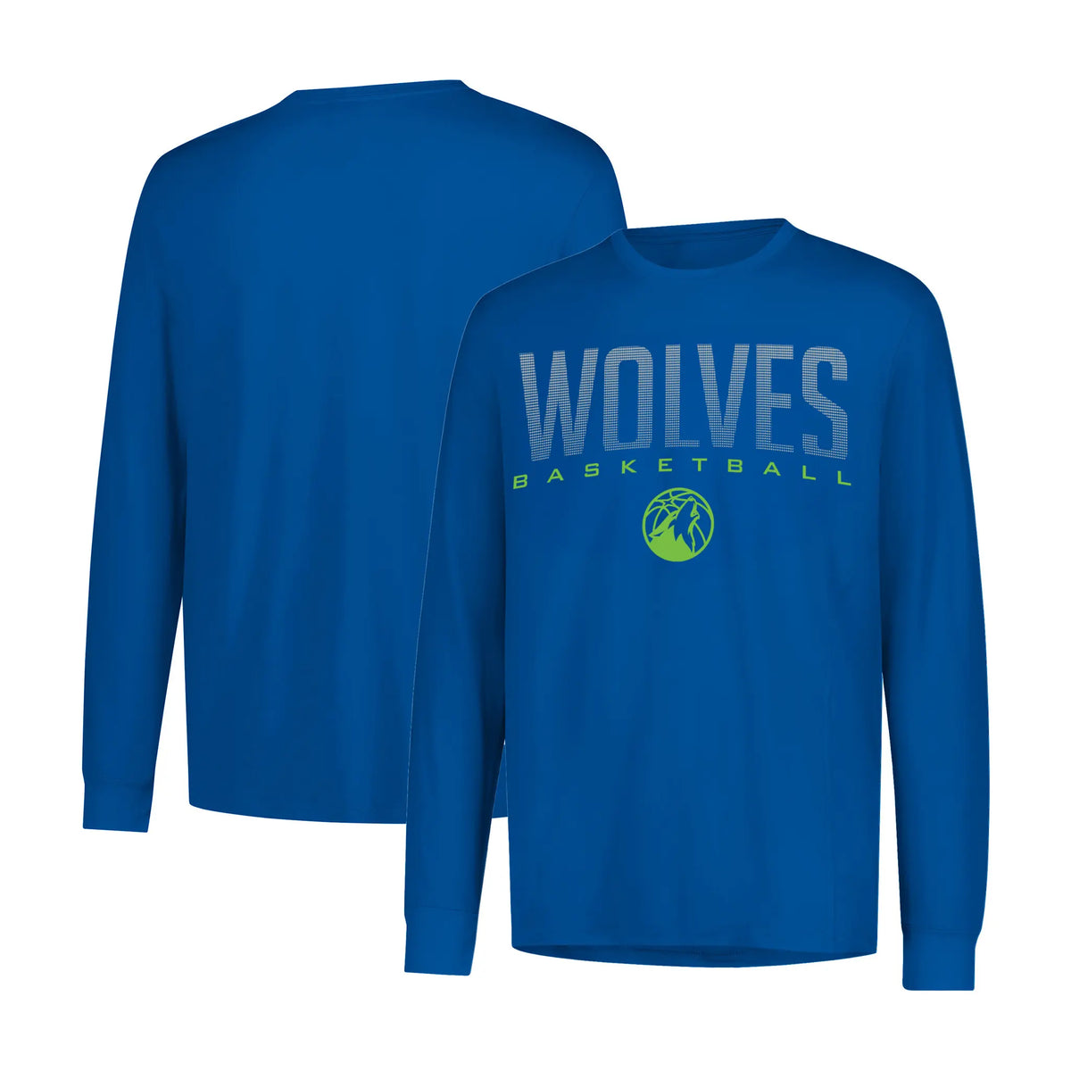 Ultra Game Men's NBA Official Super Soft Game Day Long Sleeve T-Shirt | Minnesota Timberwolves