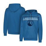 Ultra Game Men's NBA Official Super Soft Midtown Hoodie Sweatshirt | Minnesota Timberwolves