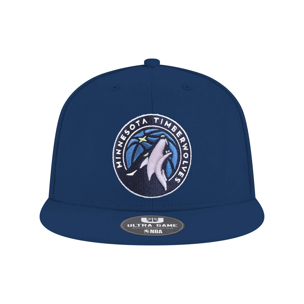 Ultra Game Men’s NBA Official Twill Snap Back Ultimate Baseball Cap Hat | Minnesota Timberwolves