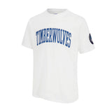 Ultra Game Men's NBA Official Embroidered Letters Super Soft T-Shirt | Minnesota Timberwolves