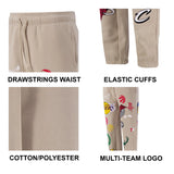 Ultra Game Men's NBA Official Super Soft Multi-Team Jogger Sweatpants | Multi-Team