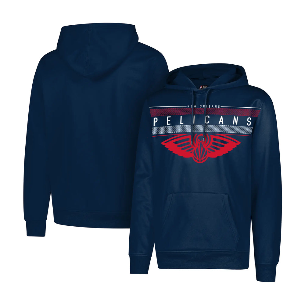 Ultra Game Men's NBA Official Super Soft Midtown Hoodie Sweatshirt | New Orleans Pelicans