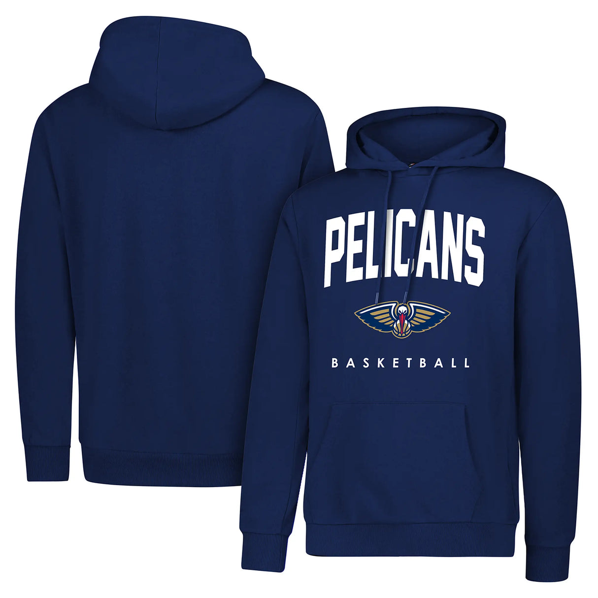 Ultra Game Men's NBA Official Super Soft Teamster Hoodie Sweatshirt | New Orleans Pelicans
