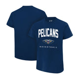 Ultra Game Men's NBA Official Super Soft Teamster Short Sleeve T-Shirt | New Orleans Pelicans