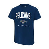 Ultra Game Men's NBA Official Super Soft Teamster Short Sleeve T-Shirt | New Orleans Pelicans
