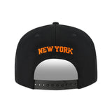 Ultra Game Men’s NBA Official Twill Snap Back Ultimate Baseball Cap Hat | New York Knicks