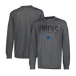 Ultra Game Men's NBA Official Super Soft Game Day Long Sleeve T-Shirt | New York Knicks