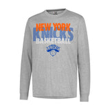 Ultra Game Men’s NBA Official Super Soft Supreme Long Sleeve T-Shirt | New York Knicks