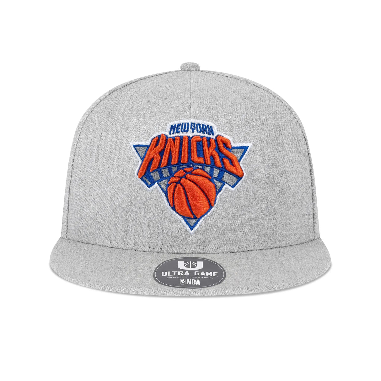 Ultra Game Men's NBA Official Twill Snap Back Ultimate Baseball Cap Hat | New York Knicks
