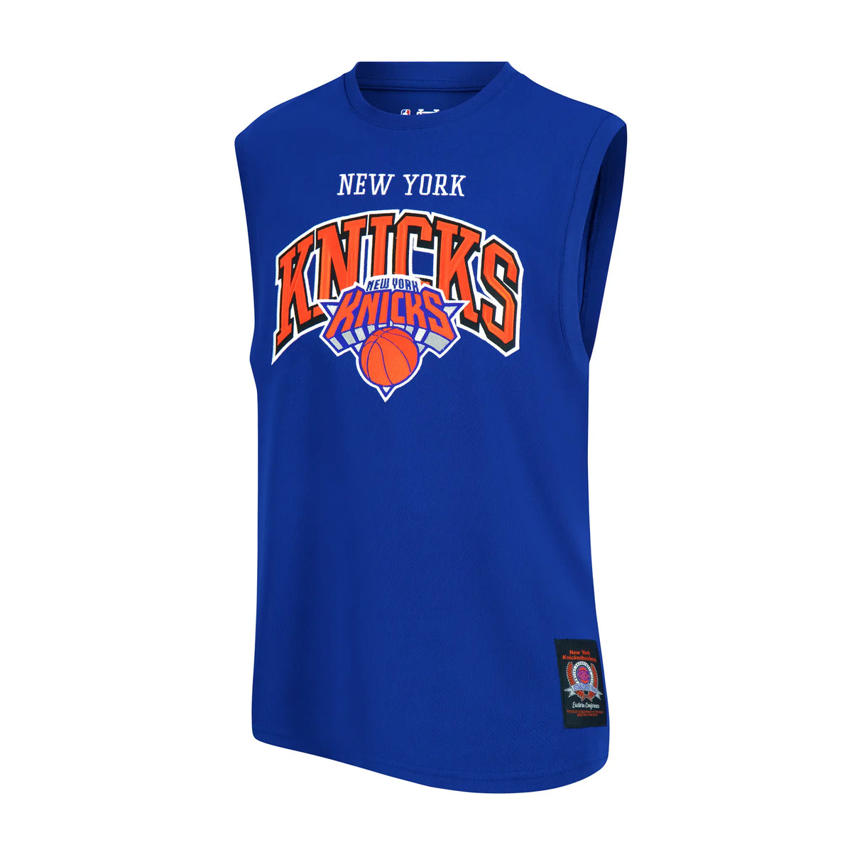 Ultra Game Men's NBA Official Sleeveless Players Mesh Tank Top Muscle T-Shirt | New York Knicks - Jalen Brunson