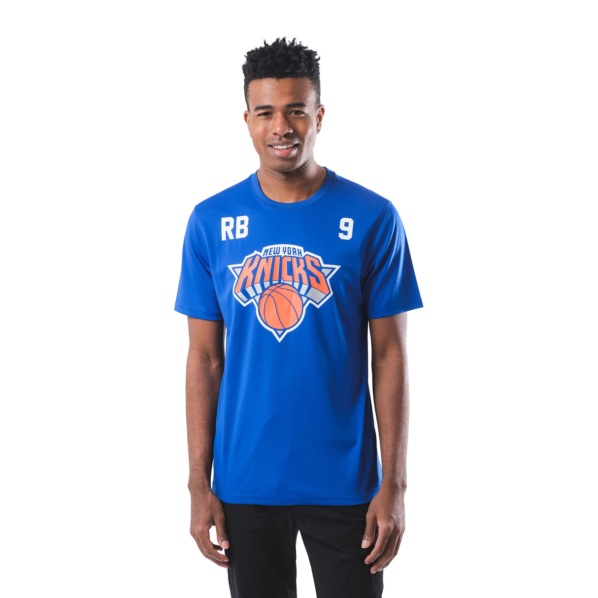 Ultra Game Men’s NBA Official Super Soft Players T-Shirt | New York Knicks - RJ Barrett