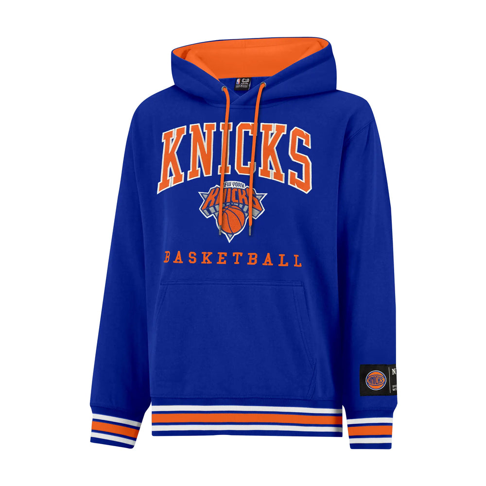 Ultra Game Mens NBA Official Premium Quality MVP Hoodie Sweatshirt | New York Knicks