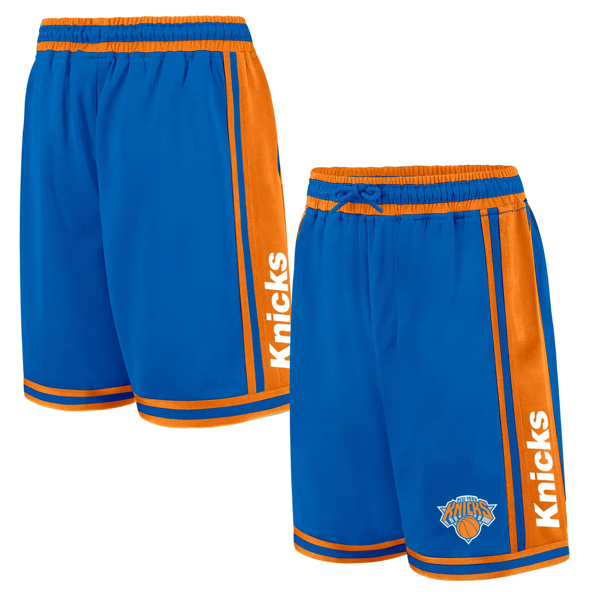 Ultra Game Men's NBA Official Super Soft Air Mesh Game Day Basketball Shorts - Classic Fit | New York Knicks