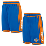 Ultra Game Men's NBA Official Super Soft Air Mesh Game Day Basketball Shorts - Classic Fit | New York Knicks