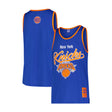 Ultra Game Men's NBA Official Tank Top Mesh Sleeveless Muscle T-Shirt | New York Knicks