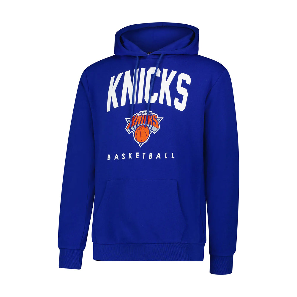 Ultra Game Men's NBA Official Super Soft Teamster Hoodie Sweatshirt | New York Knicks