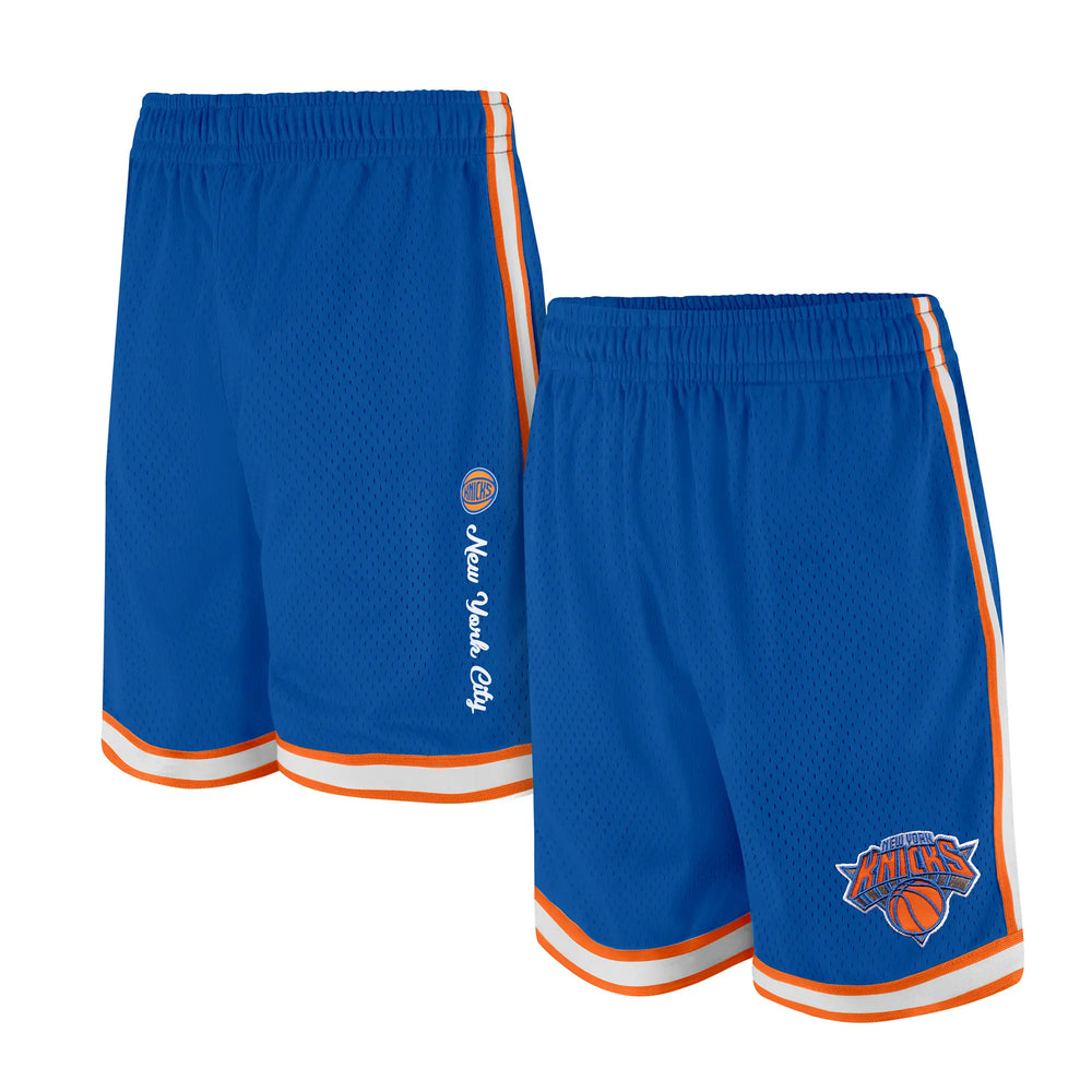 Ultra Game Men's NBA Official Supremely Soft Air Mesh Basketball Shorts - Classic Fit | New York Knicks