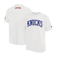 Ultra Game Men's NBA Official Embroidered Letters Super Soft T-Shirt | New York Knicks