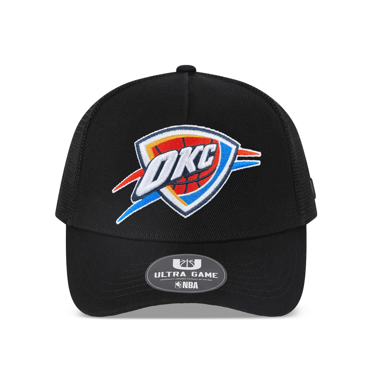 Ultra Game Men’s NBA Official Snap Back All Around The World Trucker Baseball Cap Hat | Oklahoma City Thunder