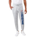 Ultra Game Men's NBA Official Super Soft Team Jogger Sweatpants | Oklahoma City Thunder