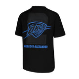 Ultra Game Men's NBA Official Super Soft Fly High Players T-Shirt | Oklahoma City Thunder - Shai Gilgeous-Alexander