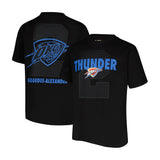 Ultra Game Men's NBA Official Super Soft Fly High Players T-Shirt | Oklahoma City Thunder - Shai Gilgeous-Alexander
