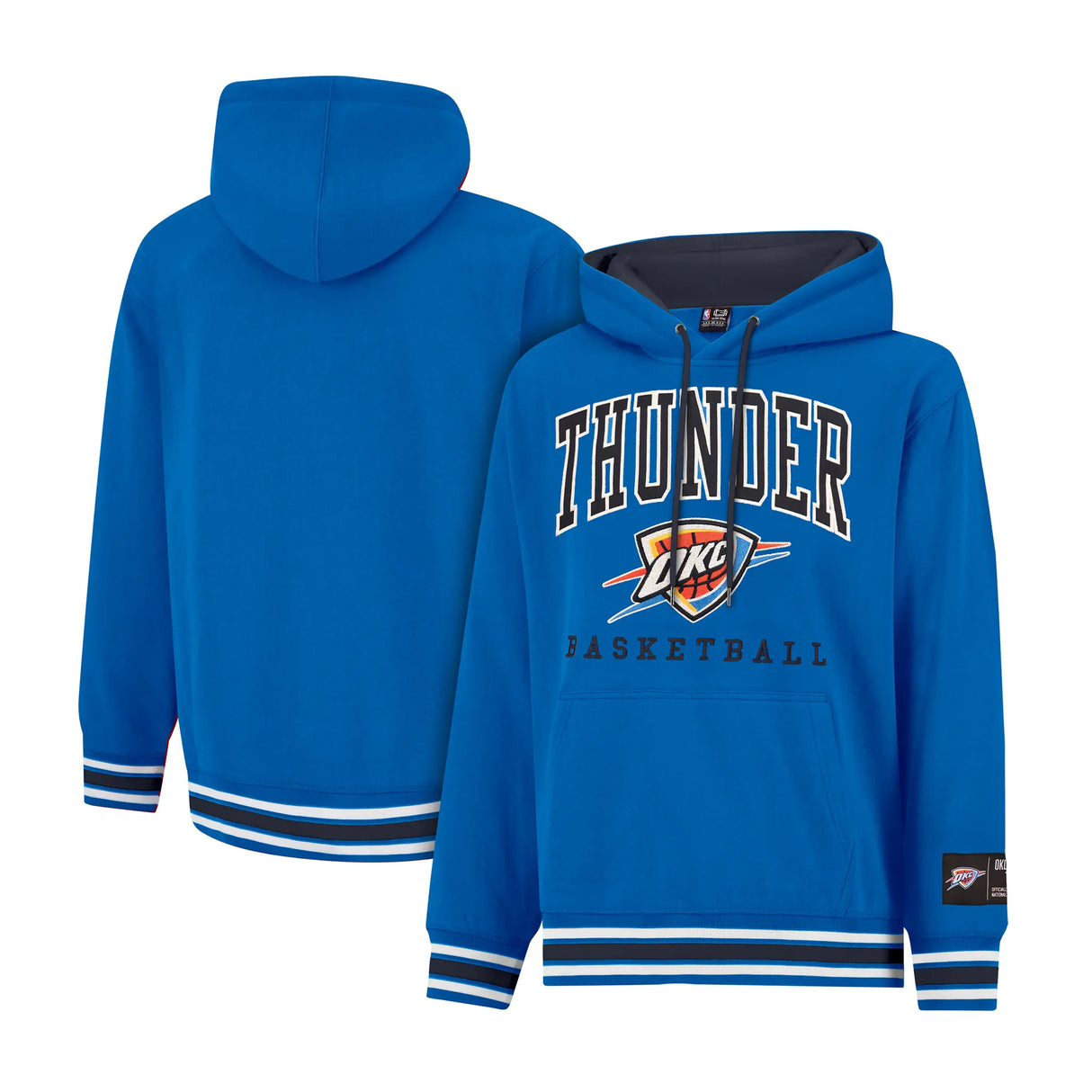 Ultra Game Mens NBA Official Premium Quality MVP Hoodie Sweatshirt | Oklahoma City Thunder