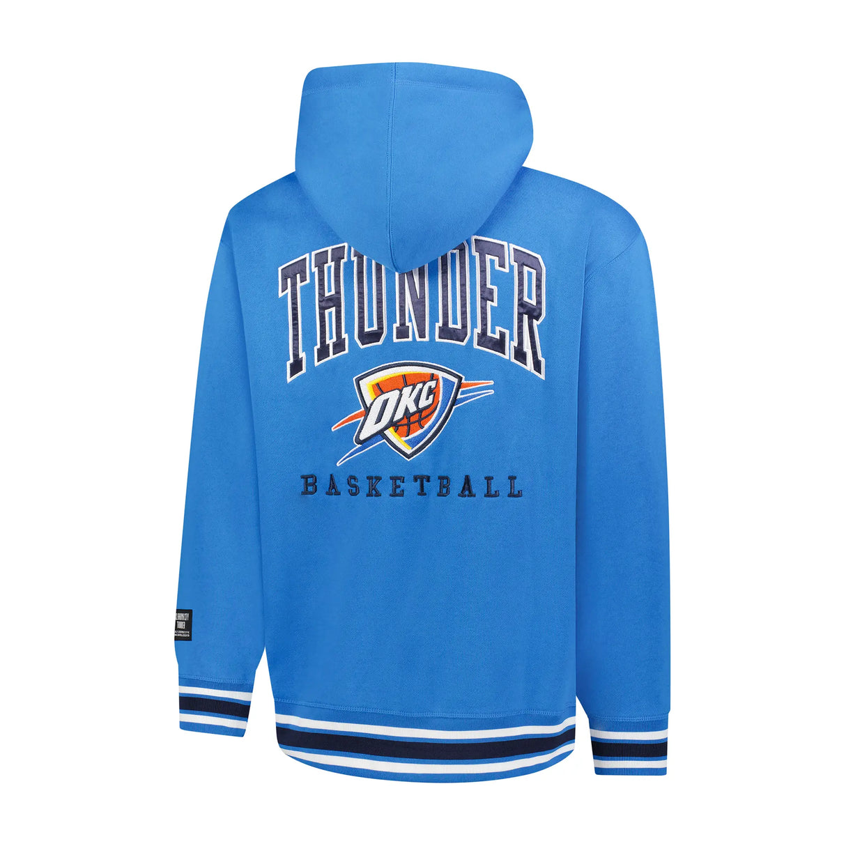 Ultra Game Men's NBA Official MVP Premium Quality Full Zip Hoodie Jacket | Oklahoma City Thunder