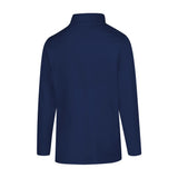 Ultra Game Men's NBA Official Super Soft Quarter Zip Long Sleeve T-Shirt | Oklahoma City Thunder