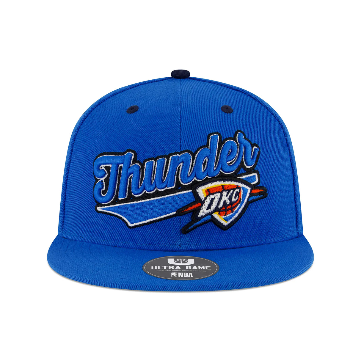 Ultra Game Men’s NBA Official Snap Back 3D Embroidered Team Logo Baseball Cap Hat | Oklahoma City Thunder