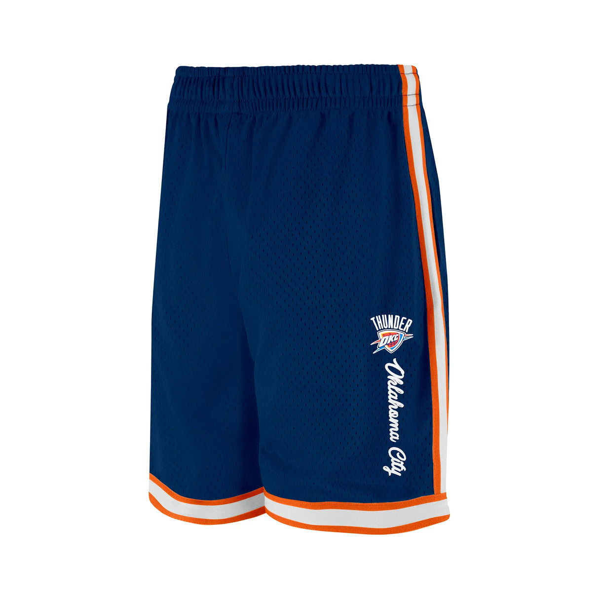 Ultra Game Men's NBA Official Supremely Soft Air Mesh Basketball Shorts - Classic Fit | Oklahoma City Thunder